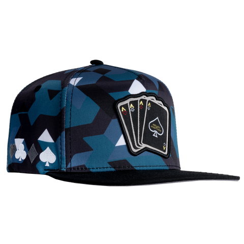 POKER CAMO AQUA