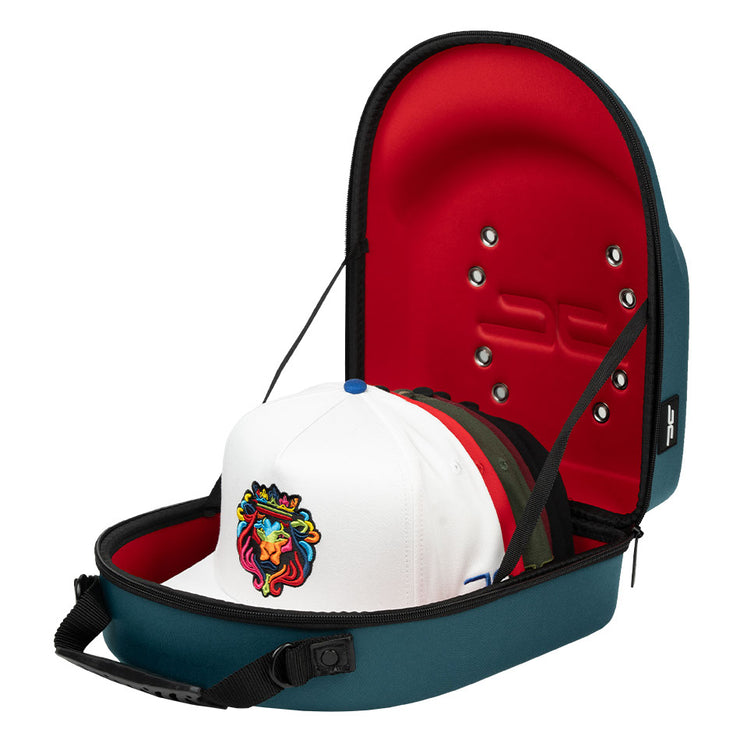 CAP CARRIER BLUE RED