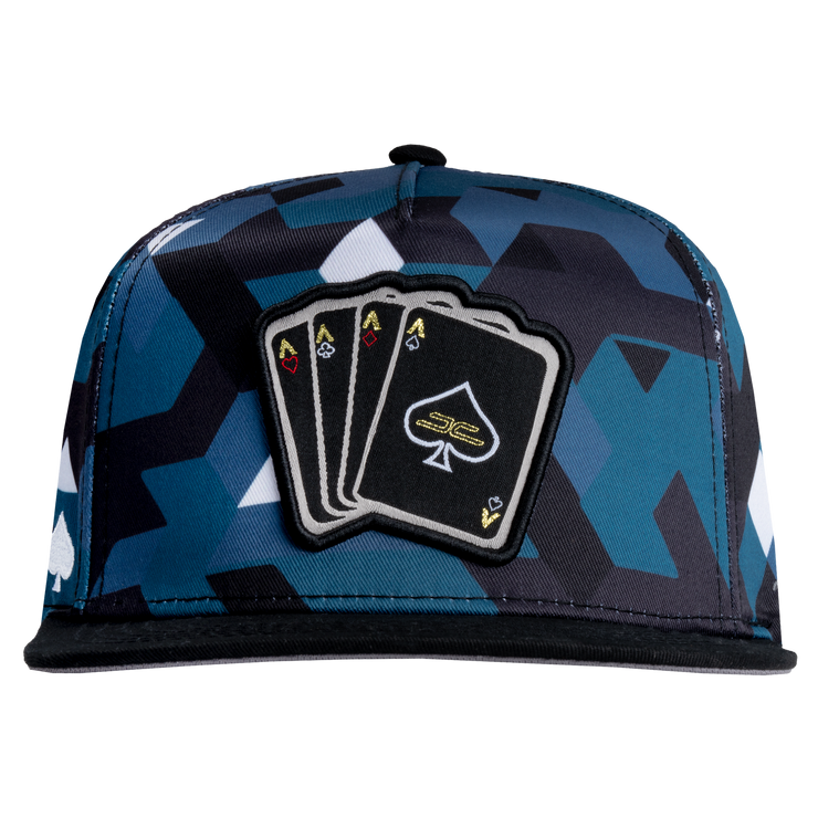 POKER CAMO AQUA