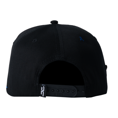 BLUE JC HATS MASK BLACK