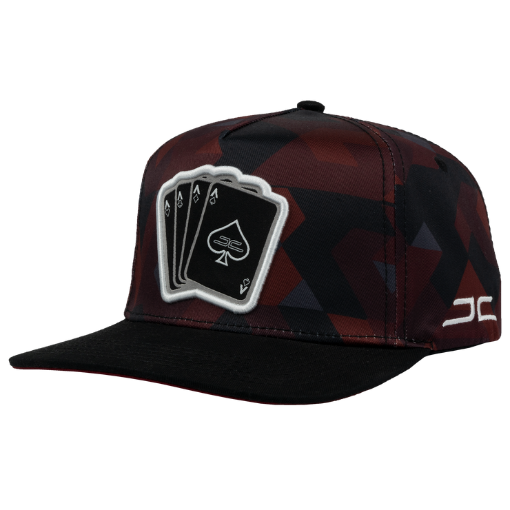 POKER CAMO BURGUNDY